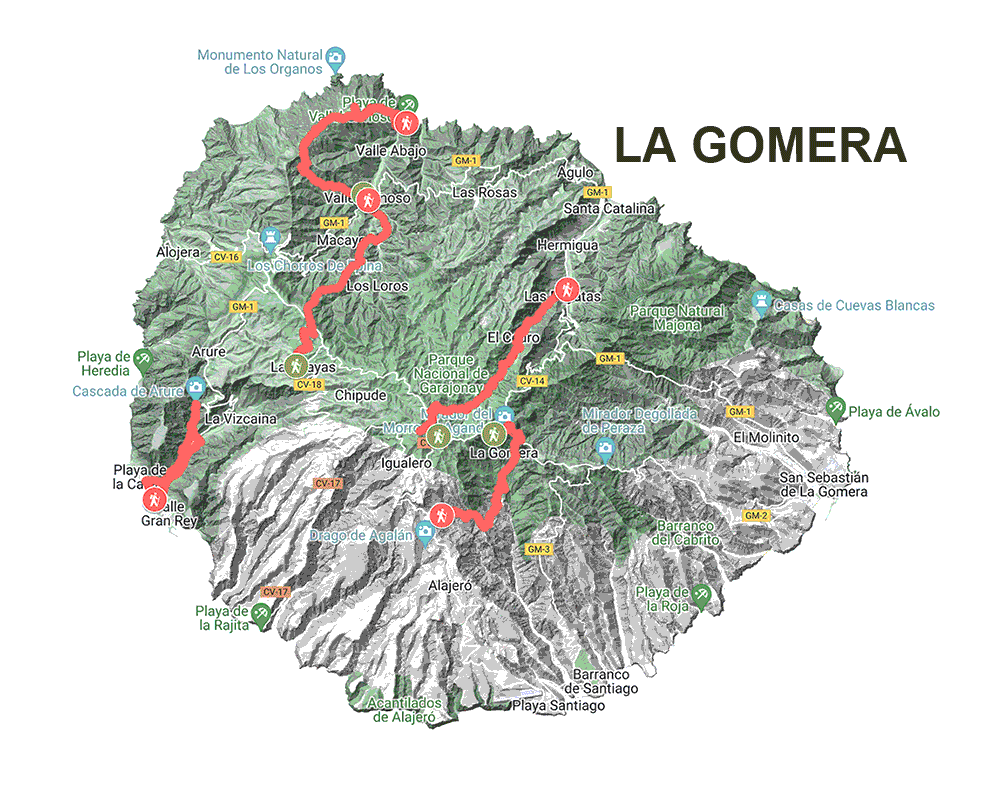 Excursión a La Gomera desde Puerto de la Cruz