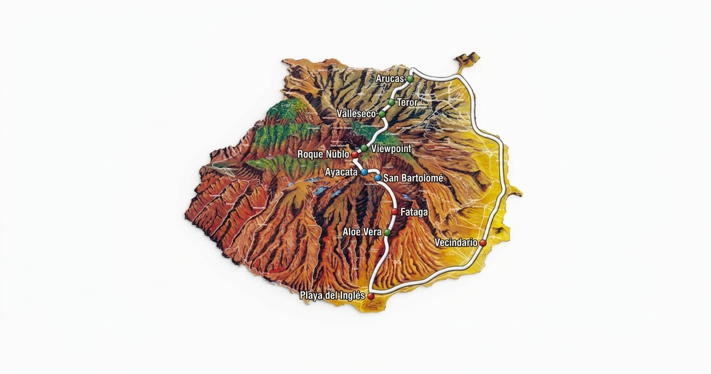 Cumbres: Tour a Teror y Arucas